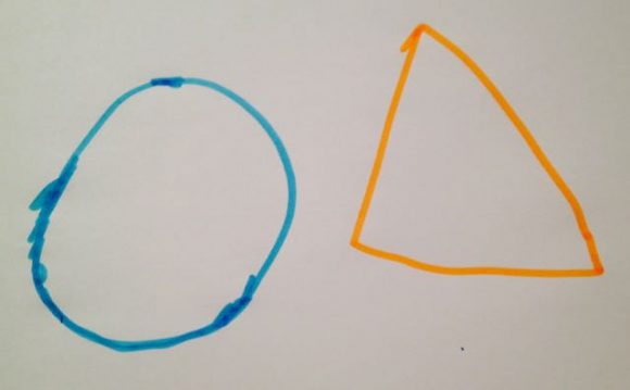 Kreis und Dreieck